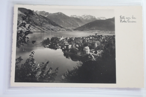 AK Zell am See Ortsansicht - Hohe Tauern 1954 gebraucht #PJ641