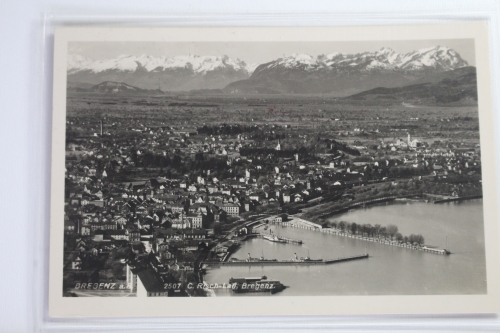 AK Bregenz am Bodensee Stadtansicht 1931 gebraucht #PJ676