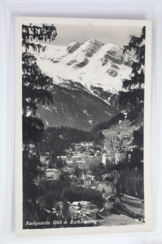 AK Bad Gastein 1083 m Rathausberg 1958 gebraucht #PJ690