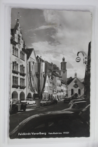 AK Feldkirche / Vorarlberg Ortsansicht 1967 gebraucht #PJ699