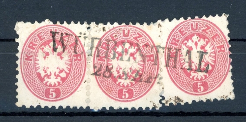 K. u. K. 3x 32 Briefstück #JM167