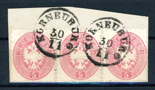 K. u. K. 3x 32 Briefstück #JM168