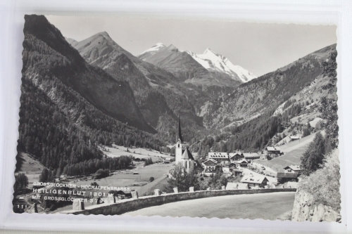 AK Großglockner-Hochalpenstraße Heiligenblut 1301 m gebraucht #PJ790