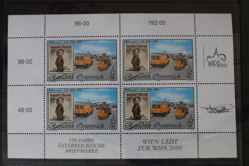 Österreich 2292 postfrisch als Kleinbogen #VV353