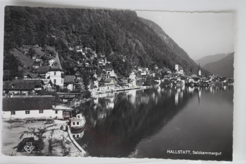 AK Hallstatt, Salzkammergut Ortsansicht ungebraucht #PJ901
