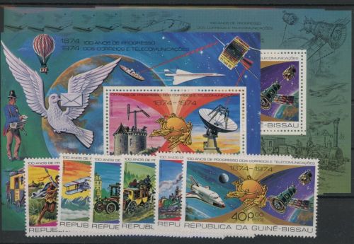 Guinea Bissau 433-438, Bock 61, Eizelblöcke postfrisch Post #JK861