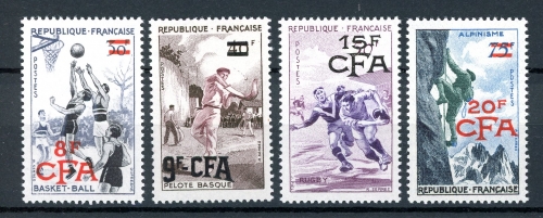 Réunion 392-395 postfrisch #JM318