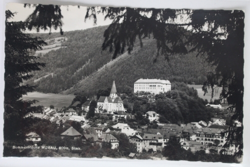 AK Murau 809 m Sommerfrische - Ortsansicht ungebraucht #PJ912
