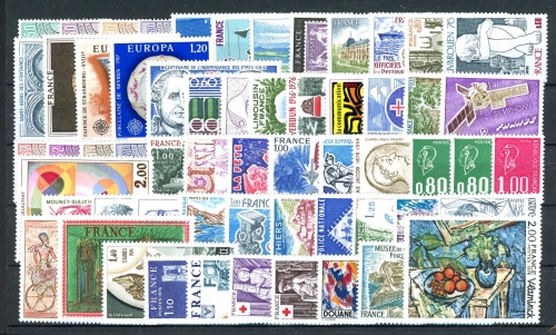 Frankreich Jahrgang 1976 postfrisch #JM325