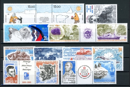franz. Antarktisgebiete kleines Lot postfrisch