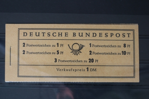 BRD MH 4Y II RLV III postfrisch #VF818