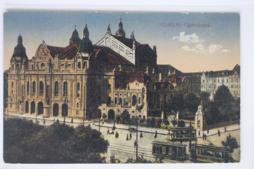 AK Köln am Rhein Opernhaus ungebraucht #PJ931