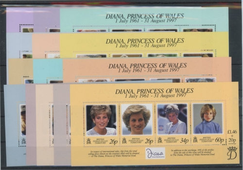 Omnibus Ausgabe Blöcke postfrisch Lady Diana #JL204