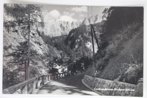 AK Gesäuse Straße - Hochtor 2365 m Ortsansicht ungebraucht #PJ965