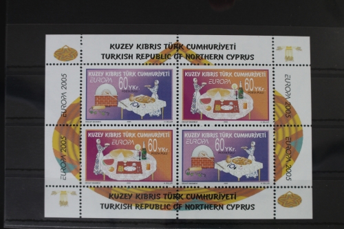 Türkisch-Zypern Block 23 mit 618-619 postfrisch