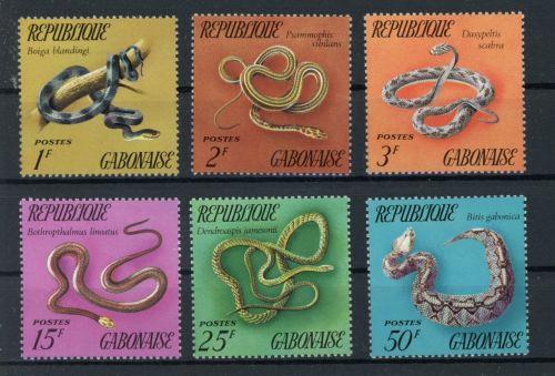 Gabun 481-486 postfrisch