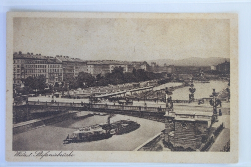 AK Wien I. Stefaniebrücke ungebraucht #PK184