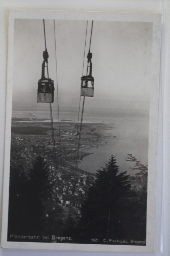 AK Pfänderbahn b. Bregenz 1930 ungebraucht #PK189