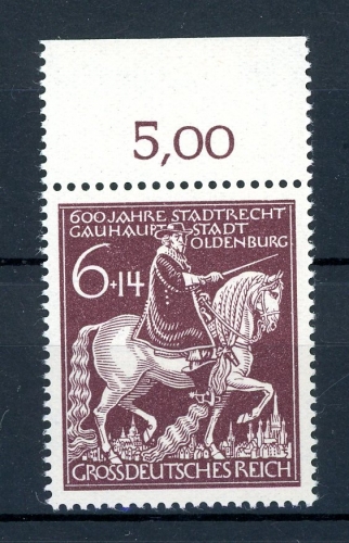 Deutsches Reich Plattenfehler 907 III postfrisch #JM418