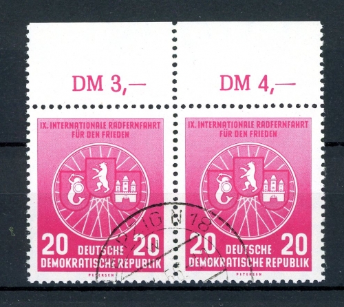 DDR Plattenfehler 522 II gestempelt