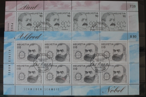 Schweiz 1623-1624 gestempelt