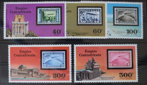 Zentralafrikanische Republik 488-492 postfrisch