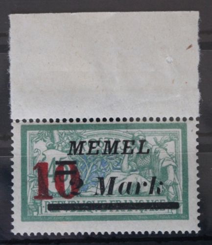 Memel 121I postfrisch