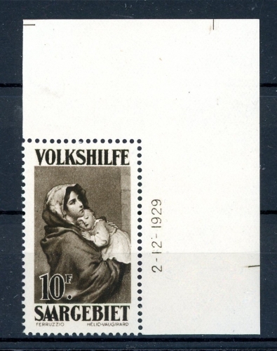 Saargebiet 141 Br postfrisch #GJ469