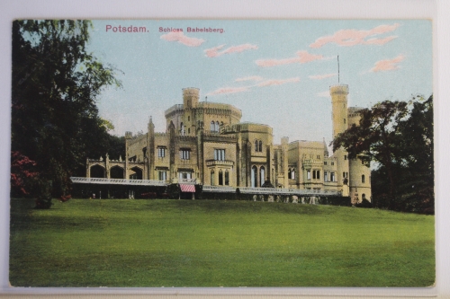 AK Potsdam Schloss Babelsberg ungebraucht #PJ291