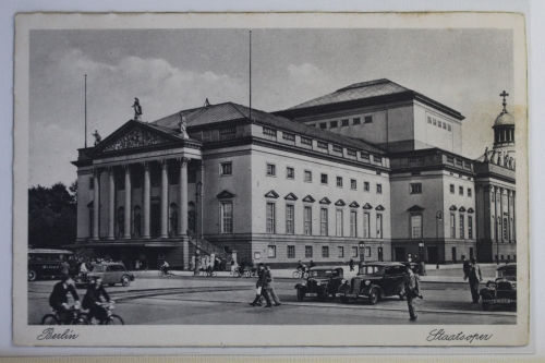 AK Berlin Staatsoper ungebraucht #PJ317