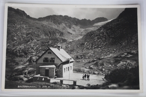 AK Sulzenauerhütte 2196 m 1952 gebraucht #PJ461