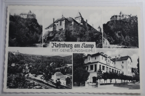 AK Rosenburg am Kamp Mehrbildkarte (Genesungsheim usw.) 1968 gebraucht #PJ465