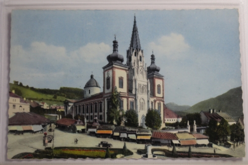 AK Mariazell Gnadenkirche gebraucht #PJ476