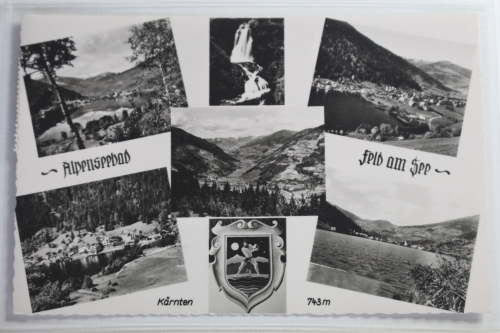 AK Feld am See Mehrbildkarte (Alpenseebad usw.) gebraucht #PJ498