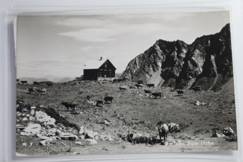 AK Brand (Vorarlberg) Almhütte 1930 m gebraucht #PJ504