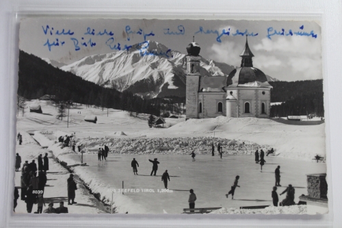 AK Seesfeld in Tirol Seekirche Heiliges Kreuz 1960 gebraucht #PJ544