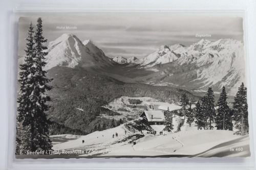 AK Seesfeld in Tirol Rosshütte 1750 m, Panorama 1962 gebraucht #PJ545