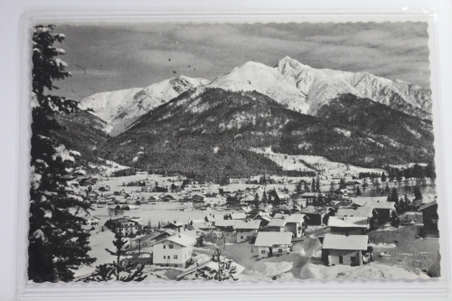 AK Seesfeld in Tirol 1200 m mit Reither Spitze 2375 m 1966 gebraucht #PJ548