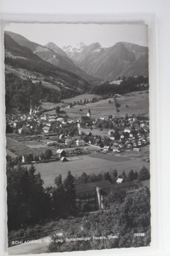 AK Schladming 738 m geg. Schladminger Tauern 1963 gebraucht #PJ559