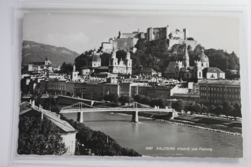 AK Salzburg Altstadt und Festung 1965 gebraucht #PJ562