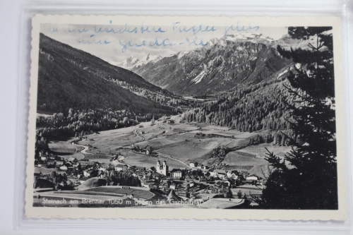 AK Steinach am Brenner 1050 m gegen das Gschnitztal gebraucht #PJ579