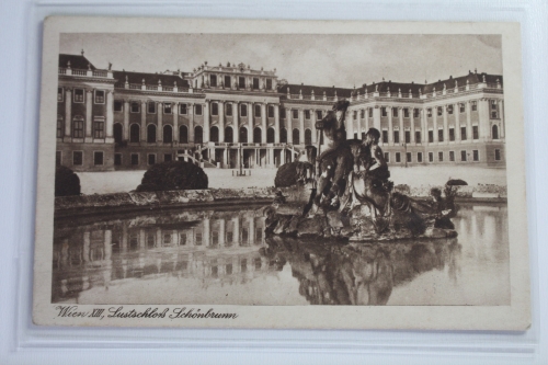 AK Wien XIII. Lustschloss Schönbrunn gebraucht #PJ597