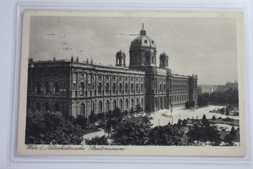AK Wien I. Naturhistorisches Staatsmuseum 1929 gebraucht #PJ598
