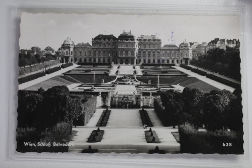 AK Wien Schloss Belvedere 1962 gebraucht #PJ604