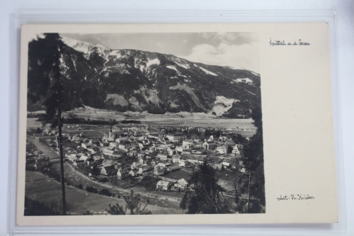 AK Spittal a. d. Drau Ortsansicht 1941 gebraucht #PJ625