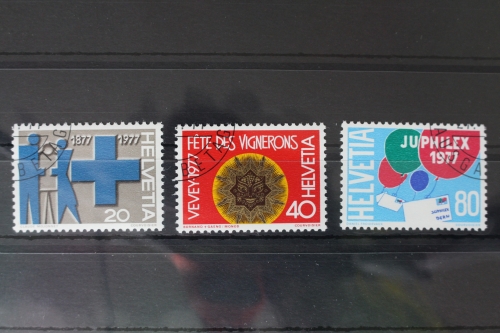 Schweiz 1087-1089 gestempelt