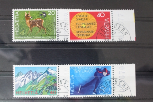 Schweiz 1079-1082 gestempelt