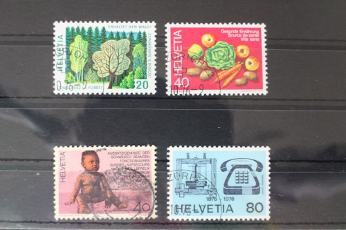 Schweiz 1069-1072 gestempelt