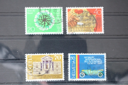 Schweiz 1170-1173 gestempelt