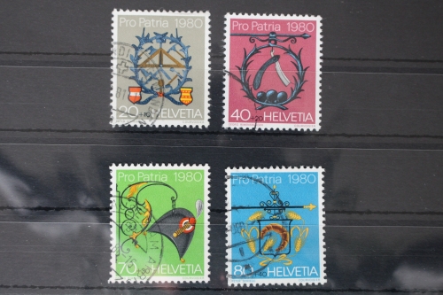 Schweiz 1176-1179 gestempelt